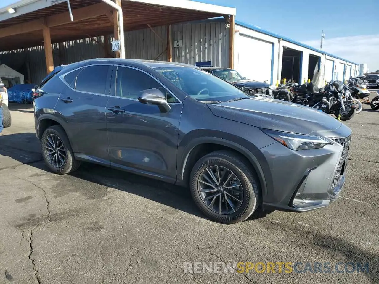4 Photograph of a damaged car 2T2GKCEZ9RC019792 LEXUS NX 350H BA 2024