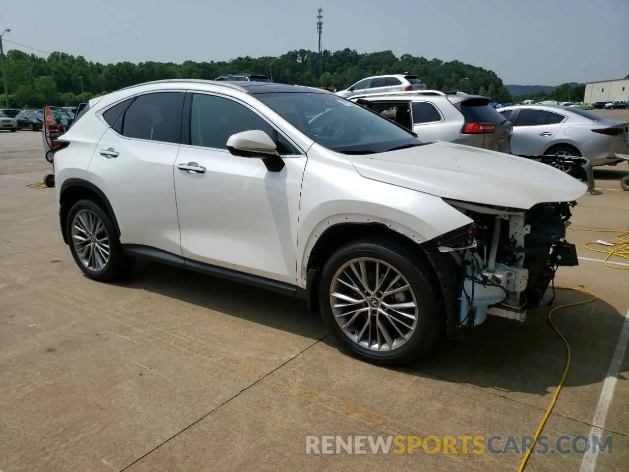 4 Photograph of a damaged car 2T2HKCEZ3RC020084 LEXUS NX 350H BA 2024
