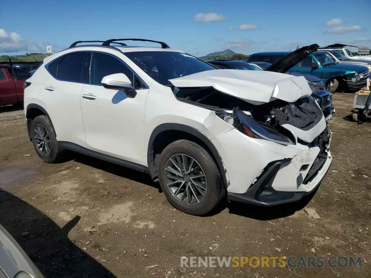 4 Photograph of a damaged car JTJAKCEZ0R2020514 LEXUS NX 350H BA 2024