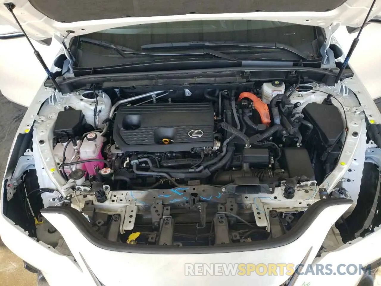 11 Фотография поврежденного автомобиля JTJAKCEZ0R5020415 LEXUS NX 350H BA 2024
