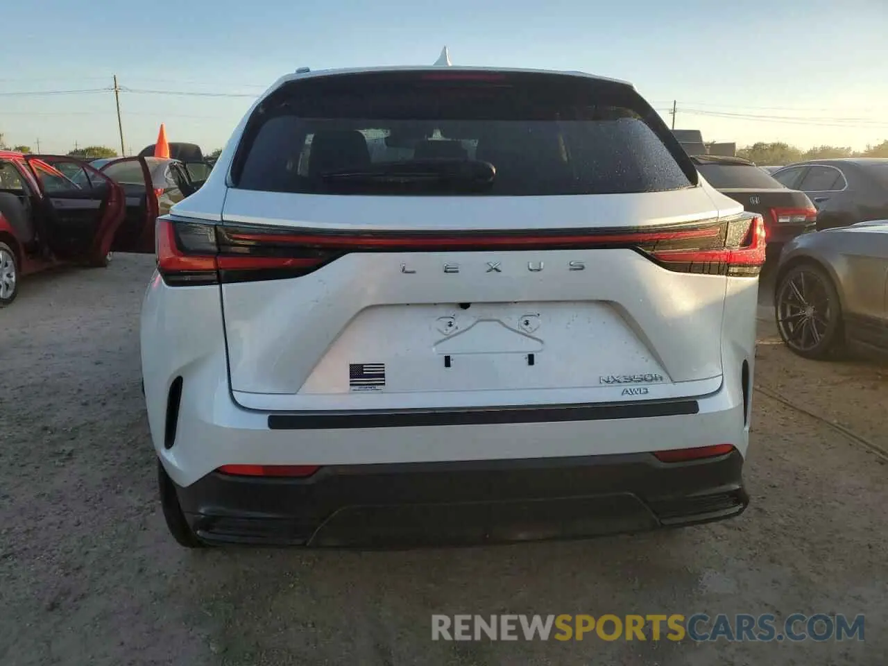 6 Photograph of a damaged car JTJAKCEZ6R5020936 LEXUS NX 350H BA 2024