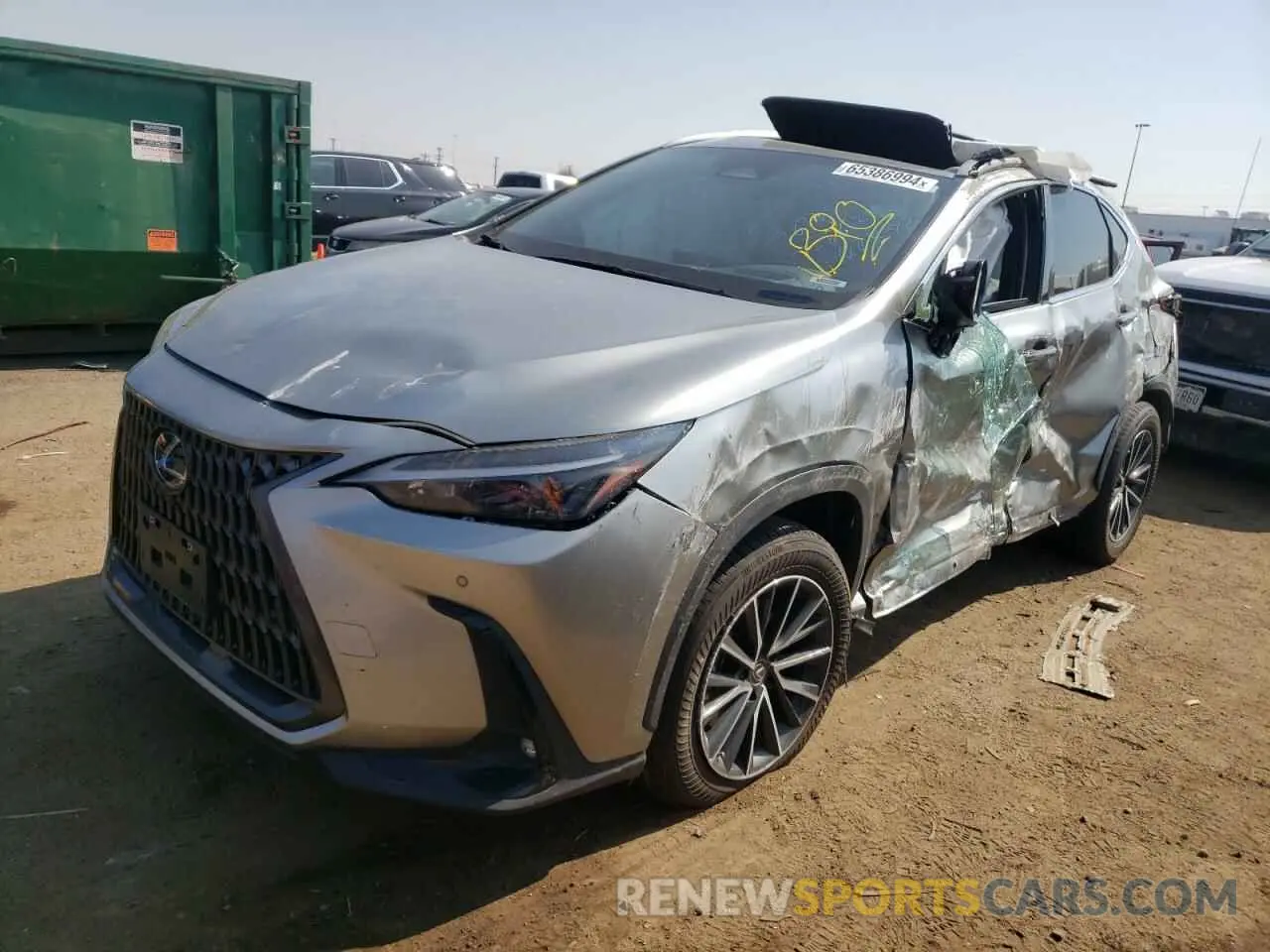 1 Фотография поврежденного автомобиля JTJGKCEZ3R2019528 LEXUS NX 350H BA 2024