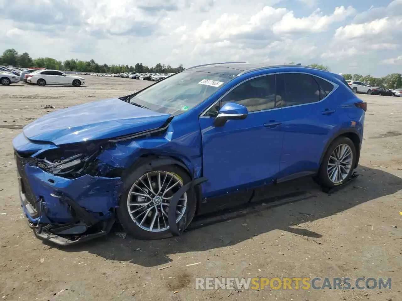 1 Photograph of a damaged car JTJHKCEZ2R2038446 LEXUS NX 350H BA 2024