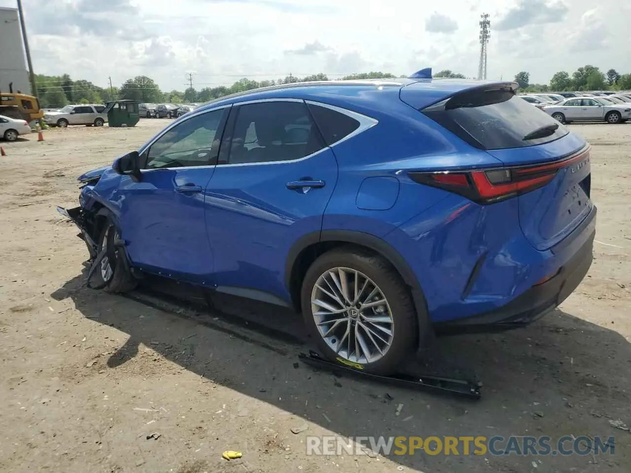 2 Photograph of a damaged car JTJHKCEZ2R2038446 LEXUS NX 350H BA 2024