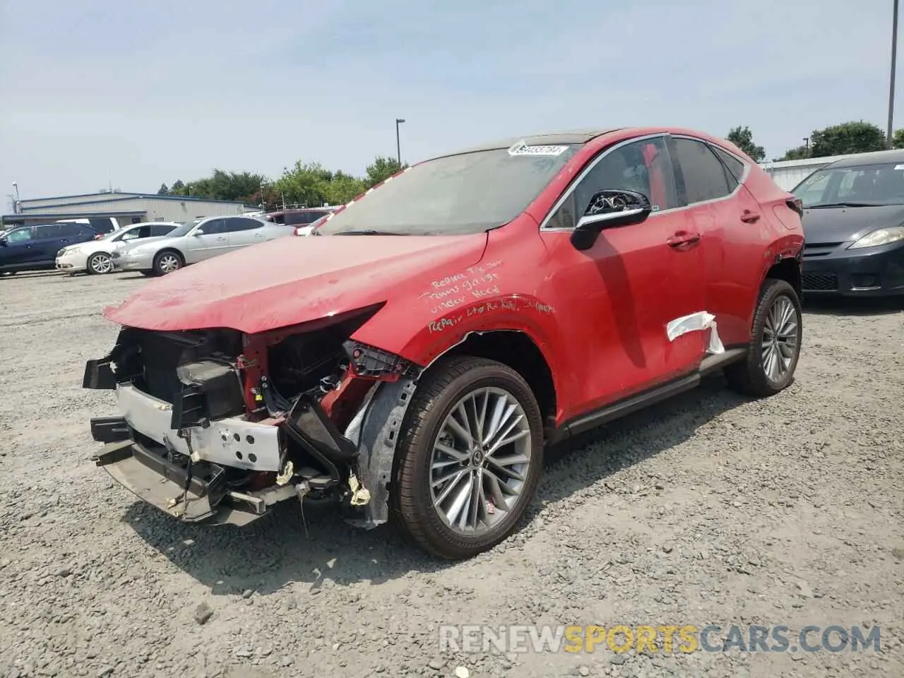 1 Photograph of a damaged car JTJHKCEZXR2023886 LEXUS NX 350H BA 2024