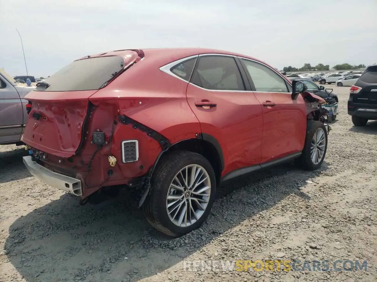 3 Photograph of a damaged car JTJHKCEZXR2023886 LEXUS NX 350H BA 2024