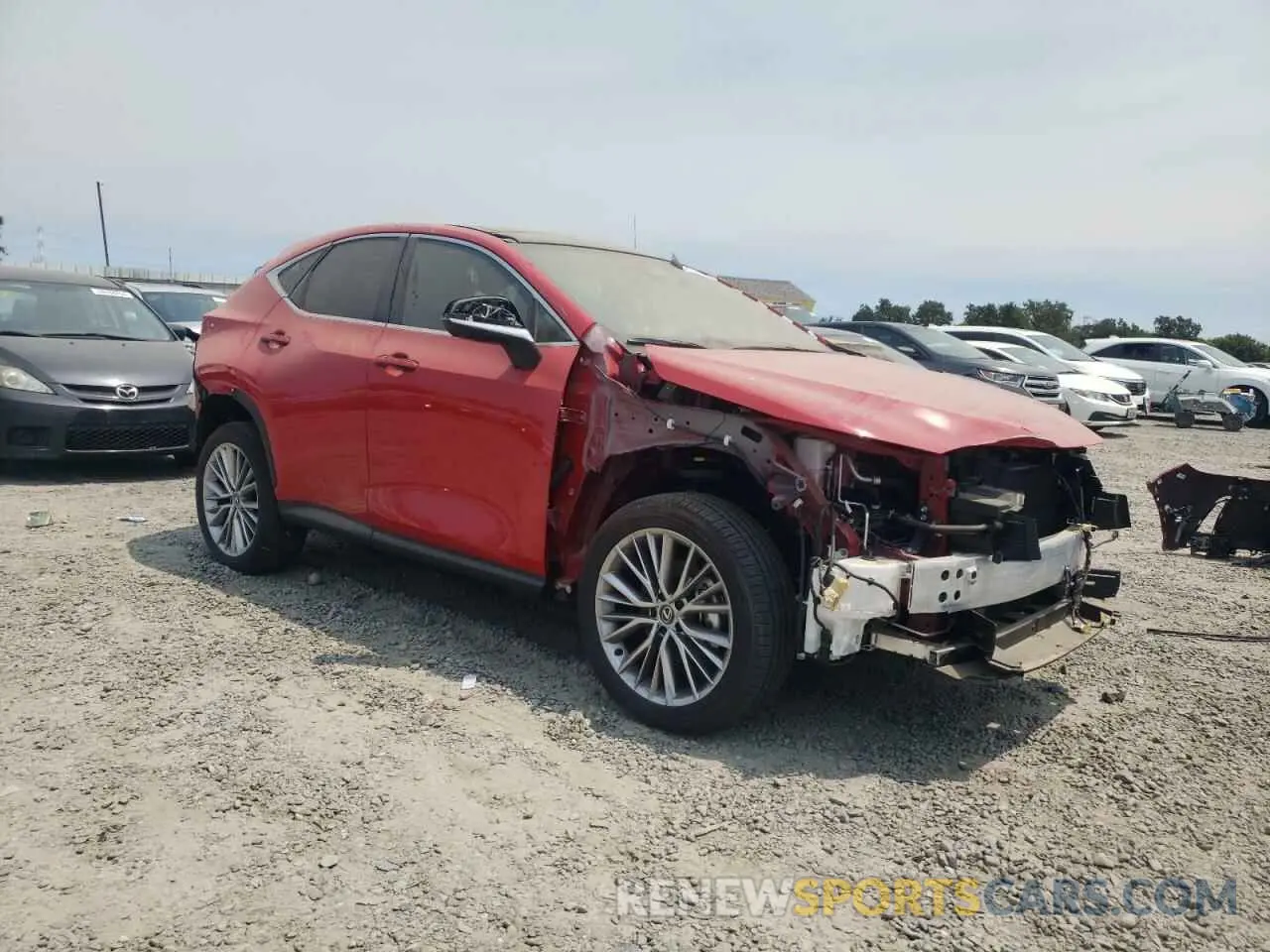 4 Photograph of a damaged car JTJHKCEZXR2023886 LEXUS NX 350H BA 2024