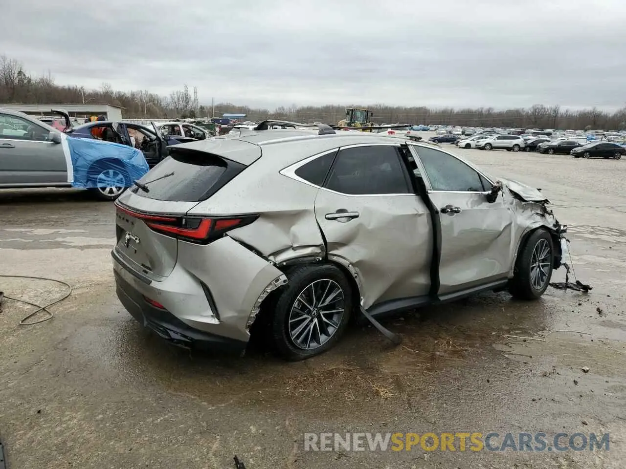 3 Фотография поврежденного автомобиля 2T2GKCEZ1SC047415 LEXUS NX 350H BA 2025
