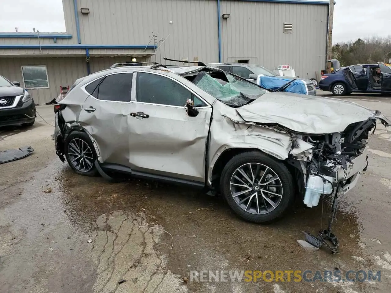 4 Фотография поврежденного автомобиля 2T2GKCEZ1SC047415 LEXUS NX 350H BA 2025