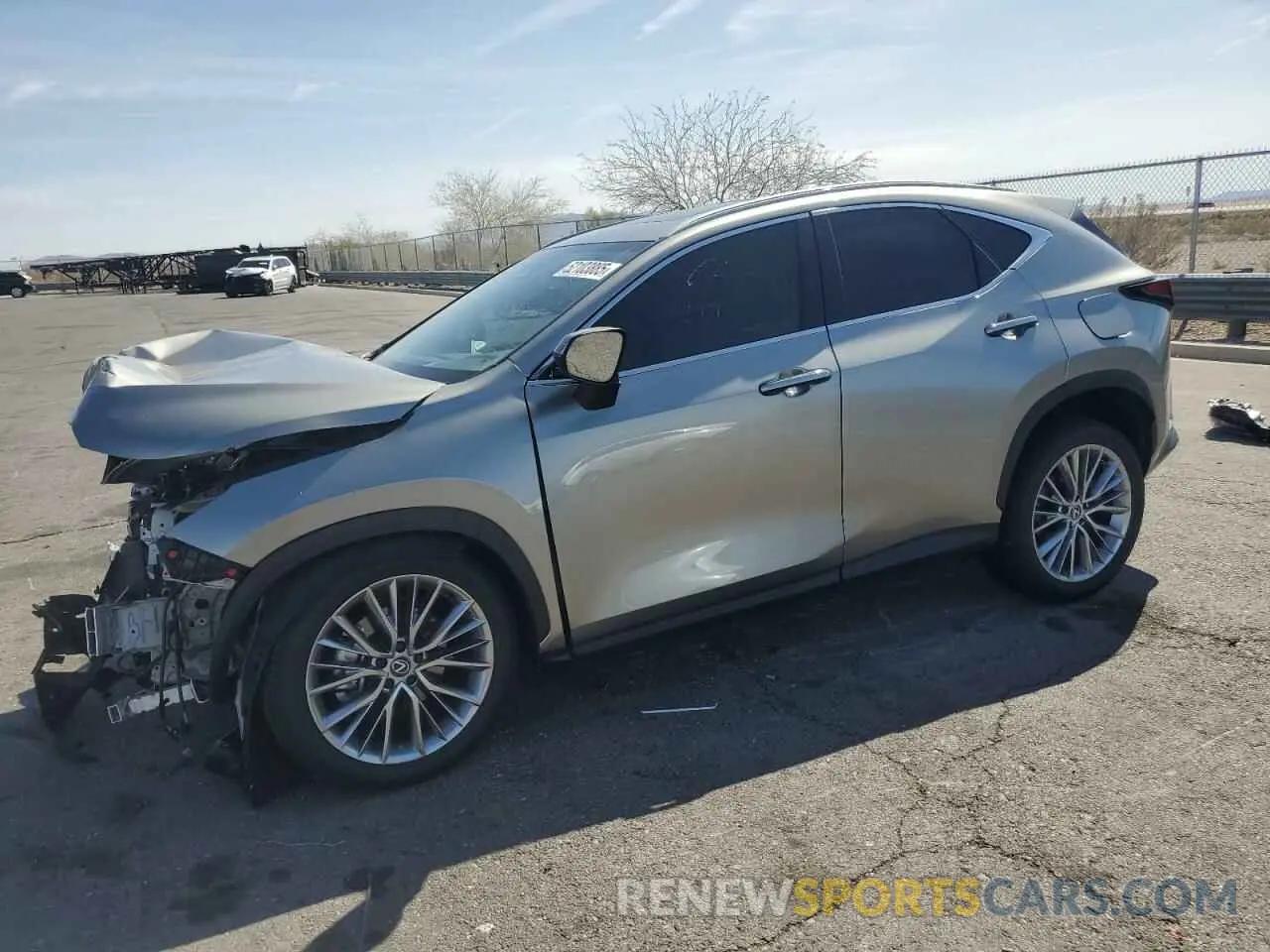 1 Photograph of a damaged car 2T2GKCEZ3SC040255 LEXUS NX 350H BA 2025