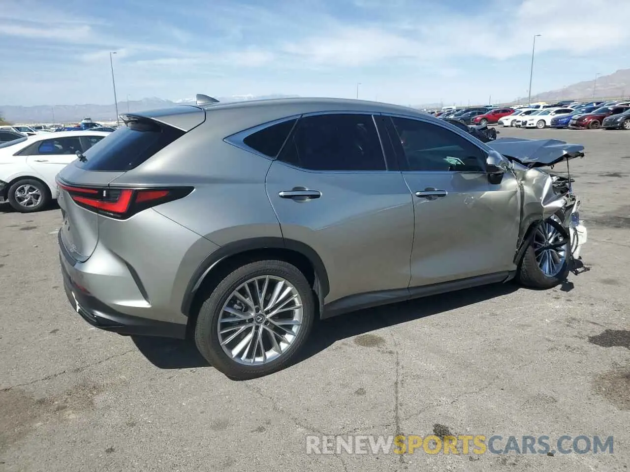 3 Photograph of a damaged car 2T2GKCEZ3SC040255 LEXUS NX 350H BA 2025