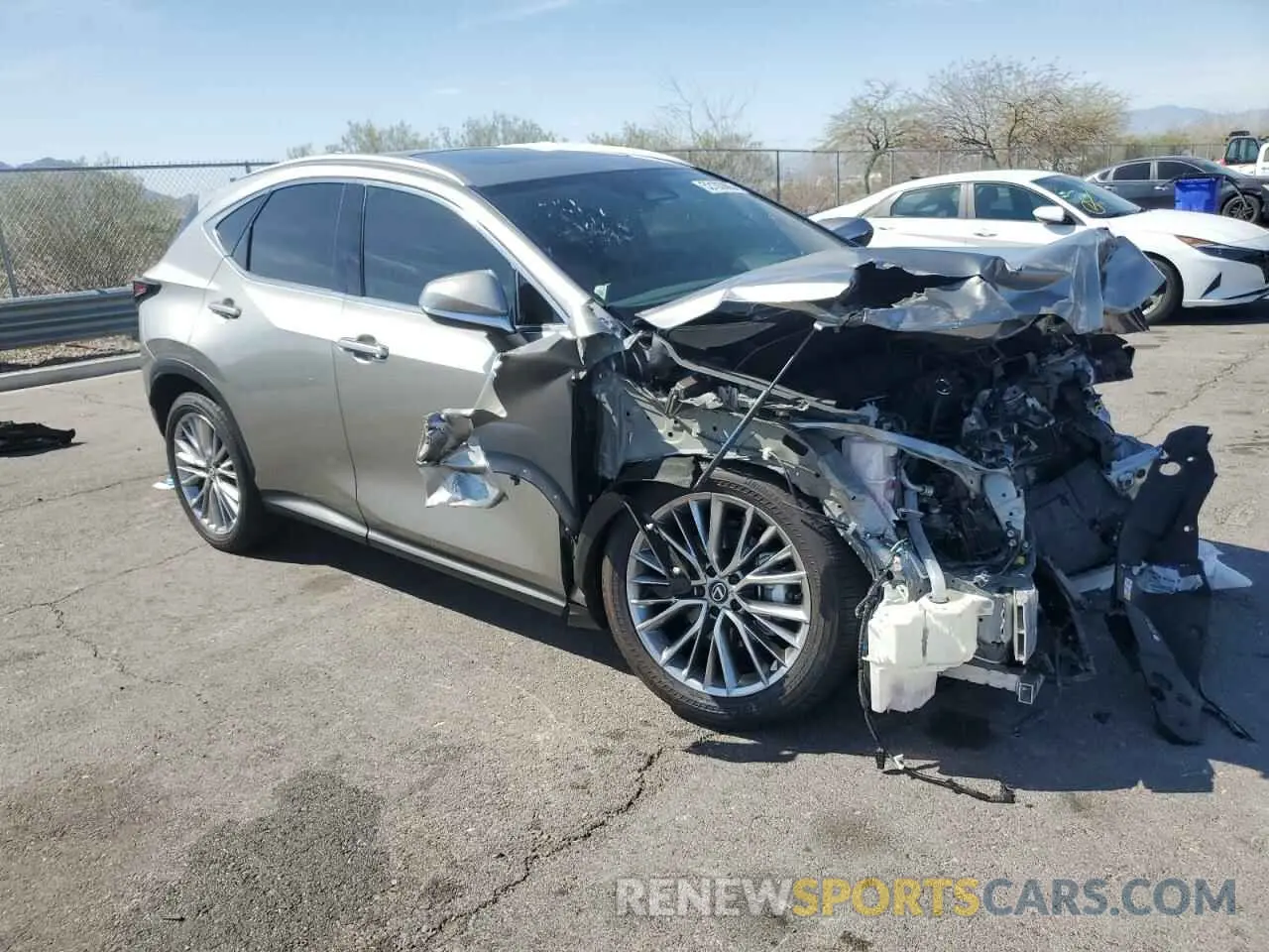 4 Photograph of a damaged car 2T2GKCEZ3SC040255 LEXUS NX 350H BA 2025