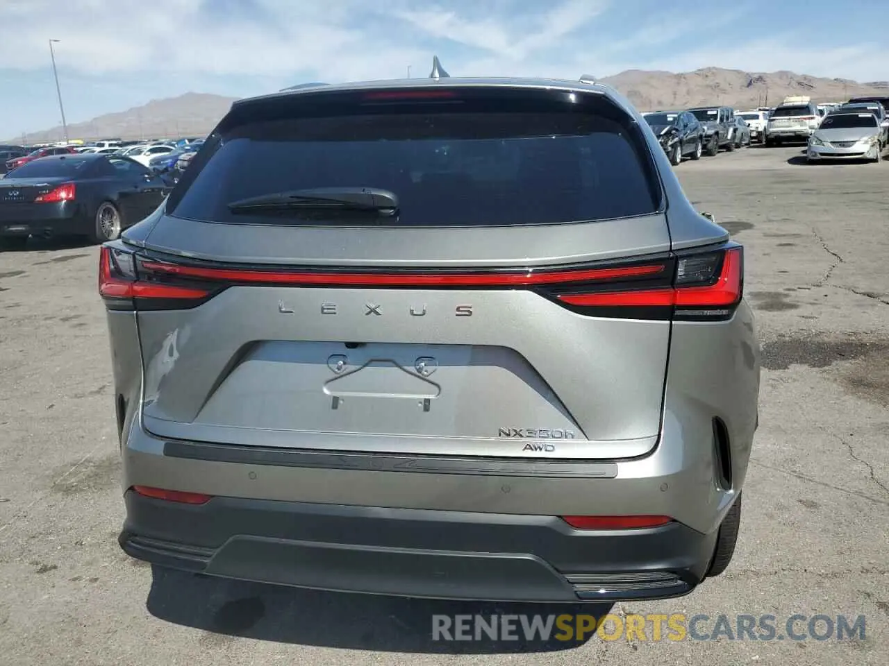 6 Photograph of a damaged car 2T2GKCEZ3SC040255 LEXUS NX 350H BA 2025