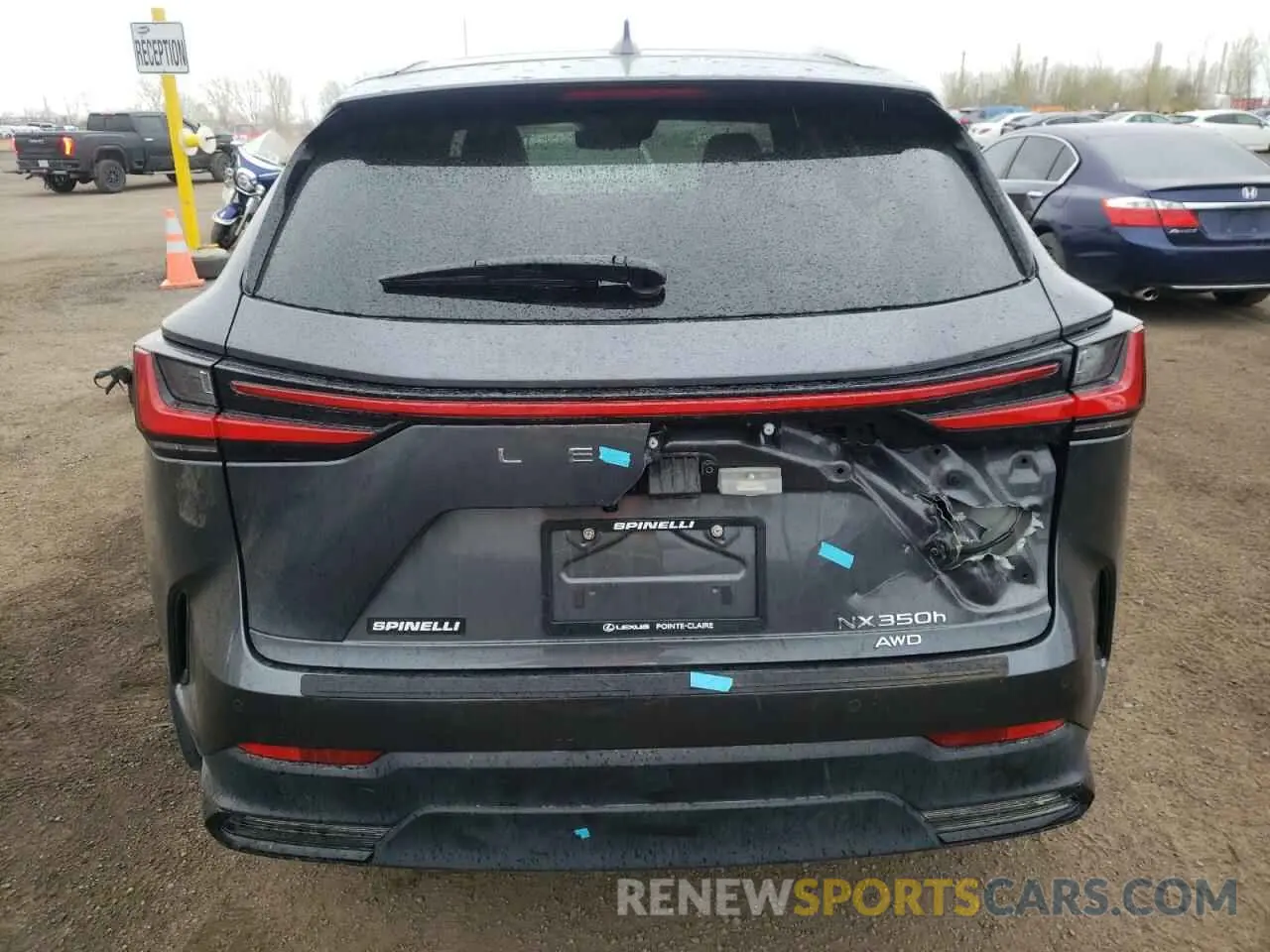 6 Photograph of a damaged car 2T2GKCEZ5SC047322 LEXUS NX 350H BA 2025
