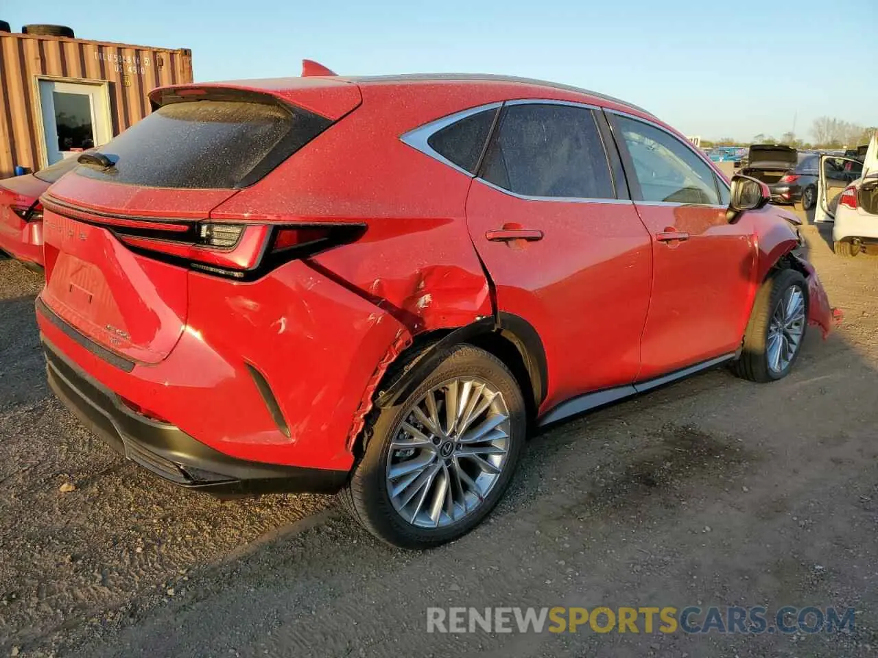3 Photograph of a damaged car 2T2GKCEZ7SC034720 LEXUS NX 350H BA 2025