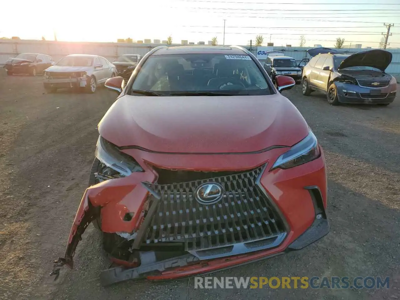 5 Photograph of a damaged car 2T2GKCEZ7SC034720 LEXUS NX 350H BA 2025