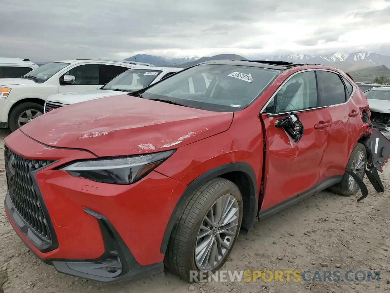 1 Photograph of a damaged car 2T2HKCEZ5SC032842 LEXUS NX 350H BA 2025