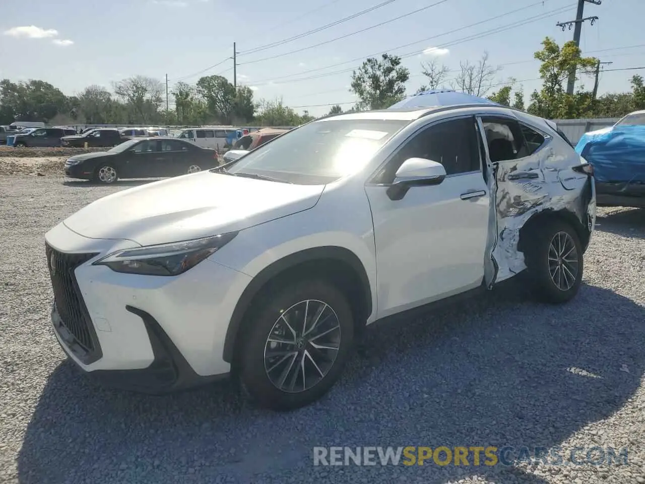 1 Фотография поврежденного автомобиля JTJGKCEZXS5026206 LEXUS NX 350H BA 2025