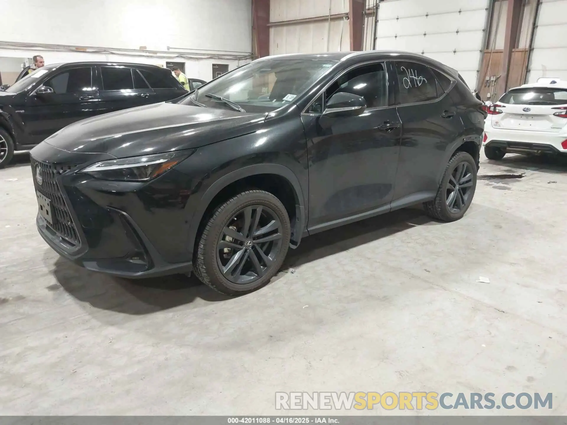2 Фотография поврежденного автомобиля JTJHKCFZ3N2003665 LEXUS NX 450H+ 2022