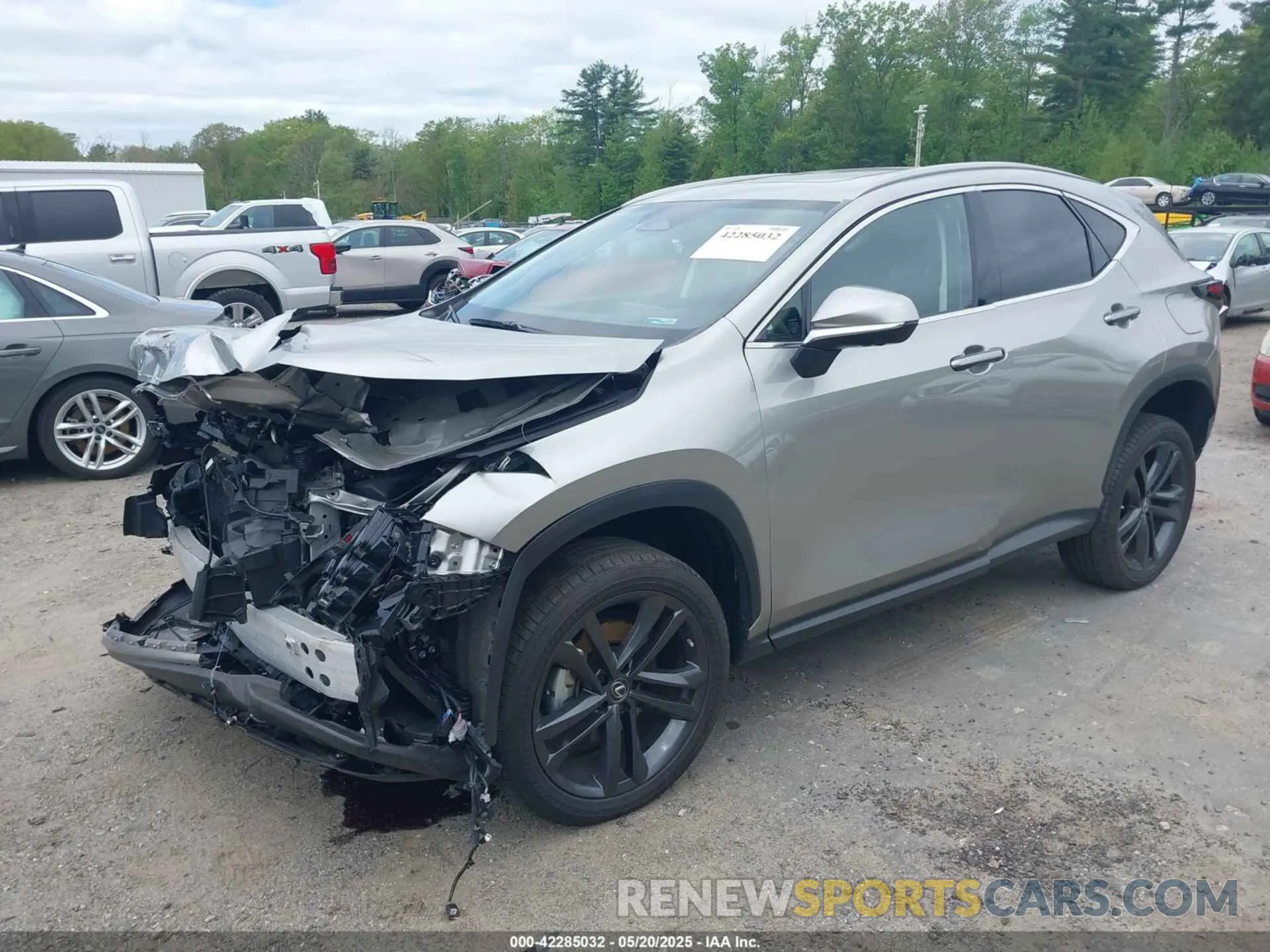 2 Photograph of a damaged car JTJHKCFZ4N2000998 LEXUS NX 450H+ 2022