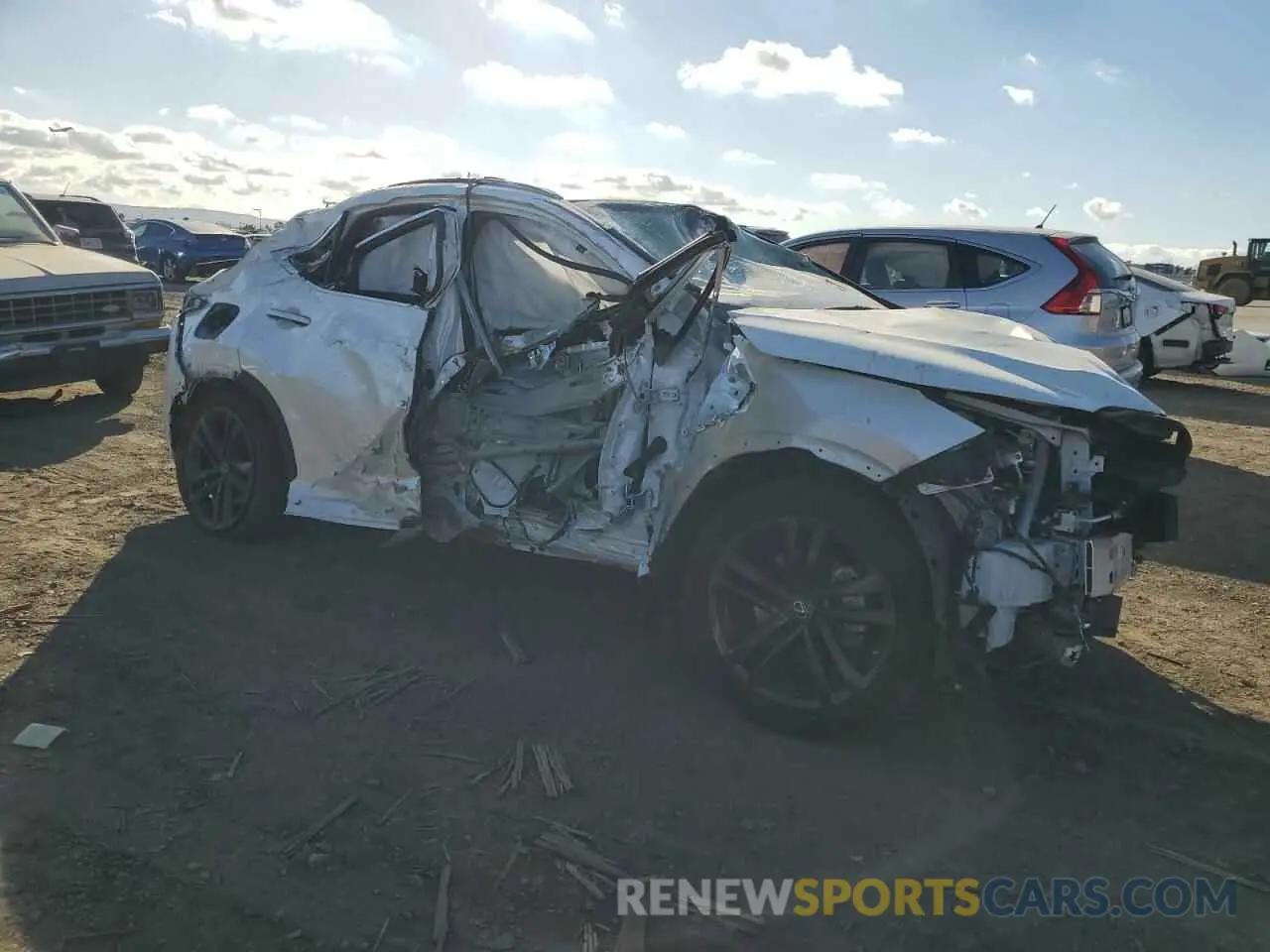 4 Фотография поврежденного автомобиля JTJHKCFZ7N2005953 LEXUS NX 450H 2022