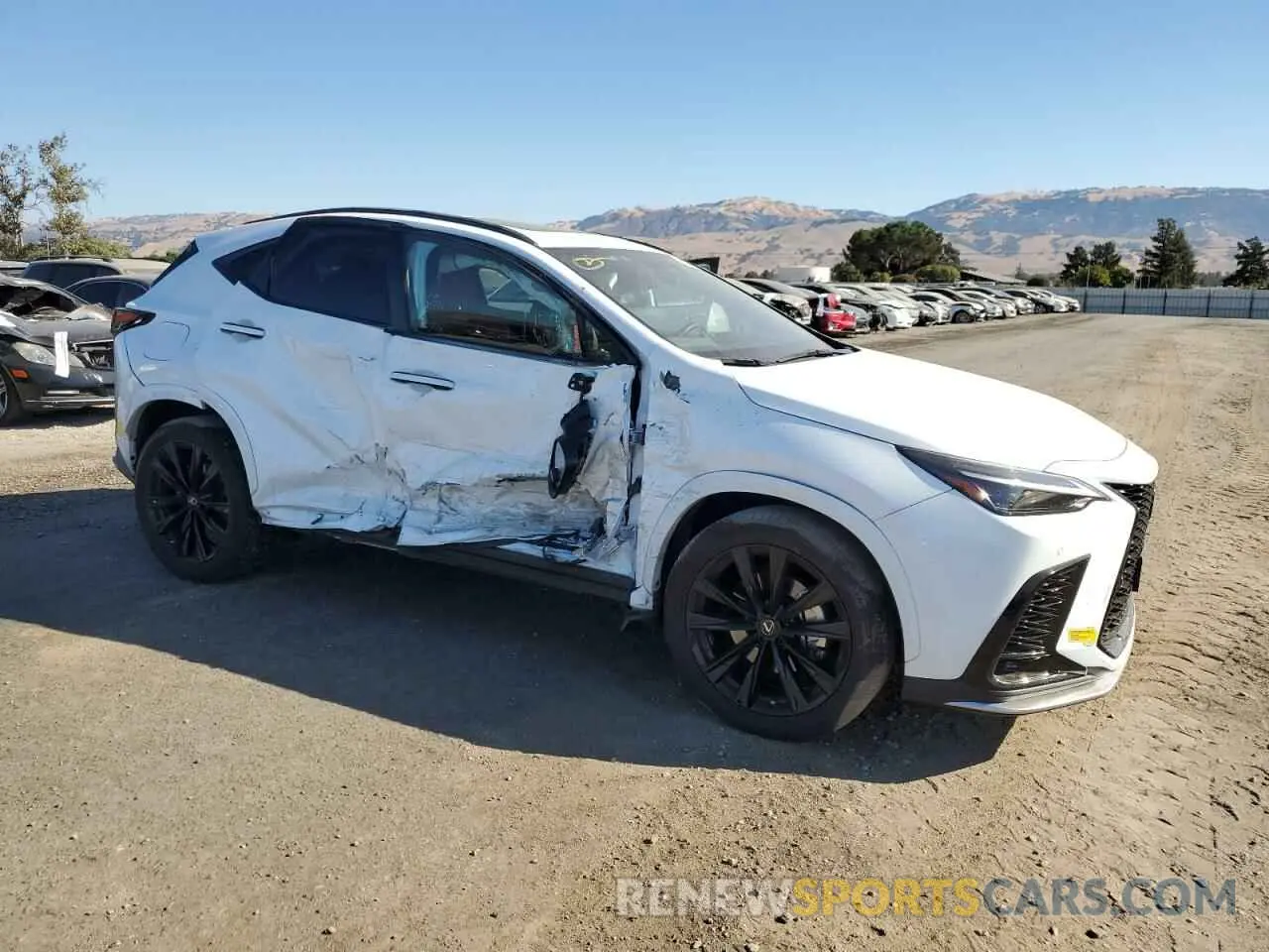 4 Photograph of a damaged car JTJKKCFZ4N2006869 LEXUS NX 450H 2022