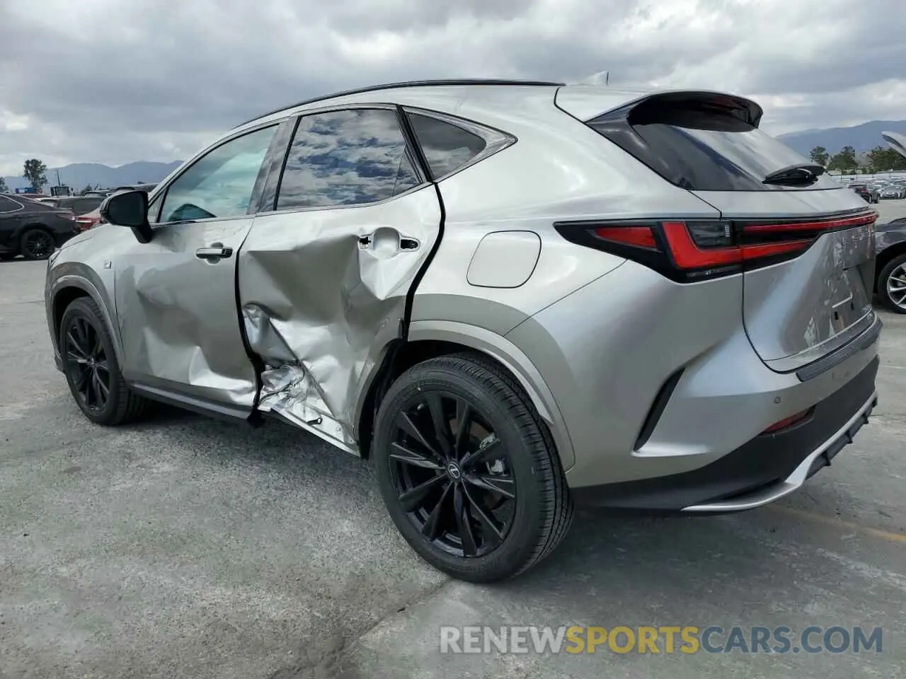 2 Photograph of a damaged car JTJKKCFZ7P2019747 LEXUS NX 450H 2023