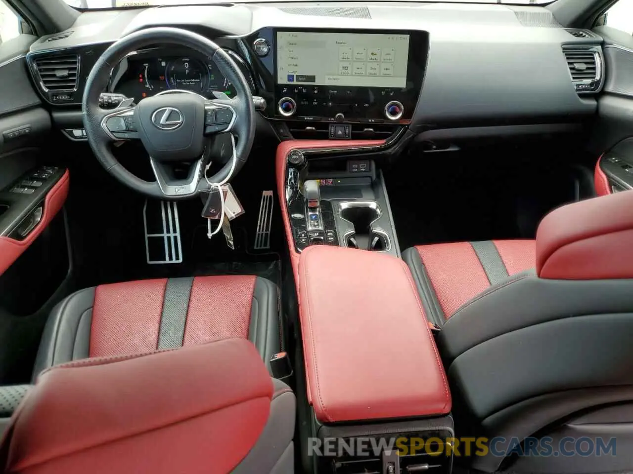 8 Photograph of a damaged car JTJKKCFZ7P2019747 LEXUS NX 450H 2023