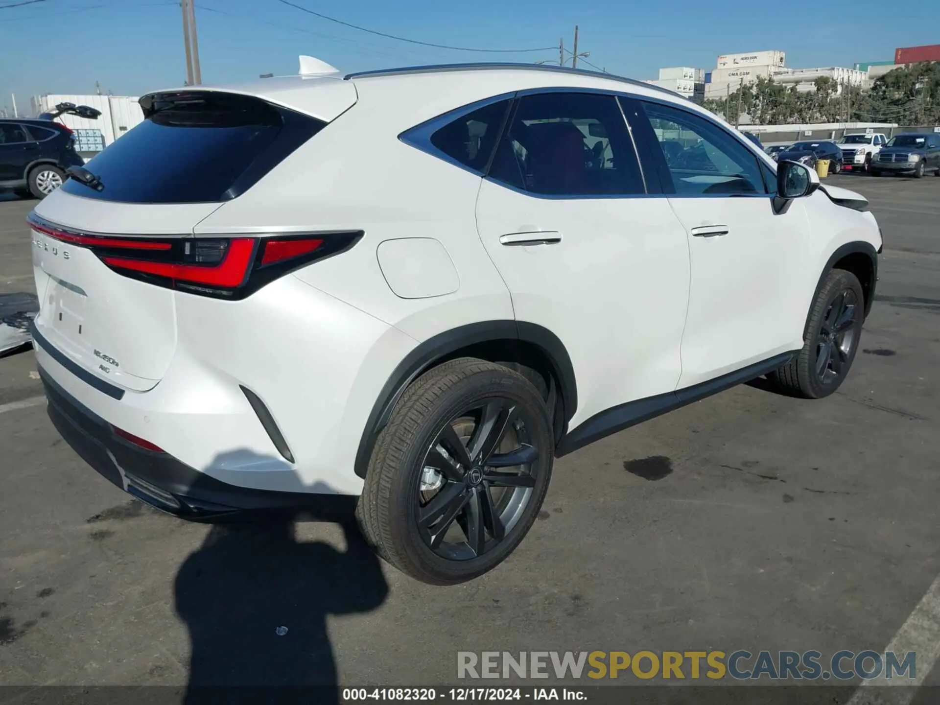 4 Фотография поврежденного автомобиля JTJHKCFZ6R2036732 LEXUS NX 450H+ 2024