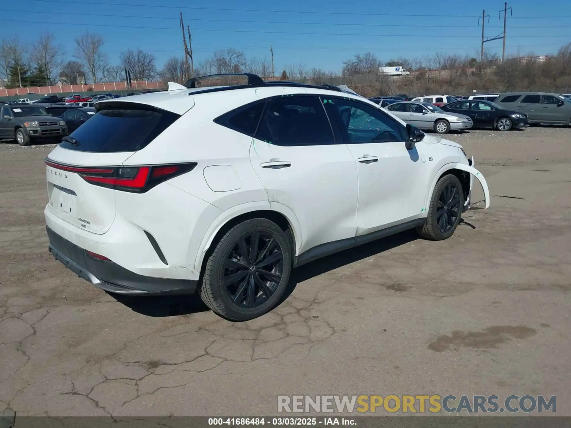 4 Photograph of a damaged car JTJKKCFZ7R2038592 LEXUS NX 450H+ 2024
