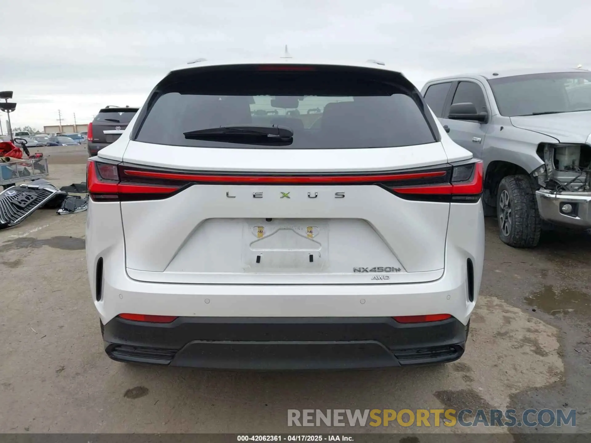 16 Photograph of a damaged car JTJHKCFZ1S2043125 LEXUS NX 450H+ 2025