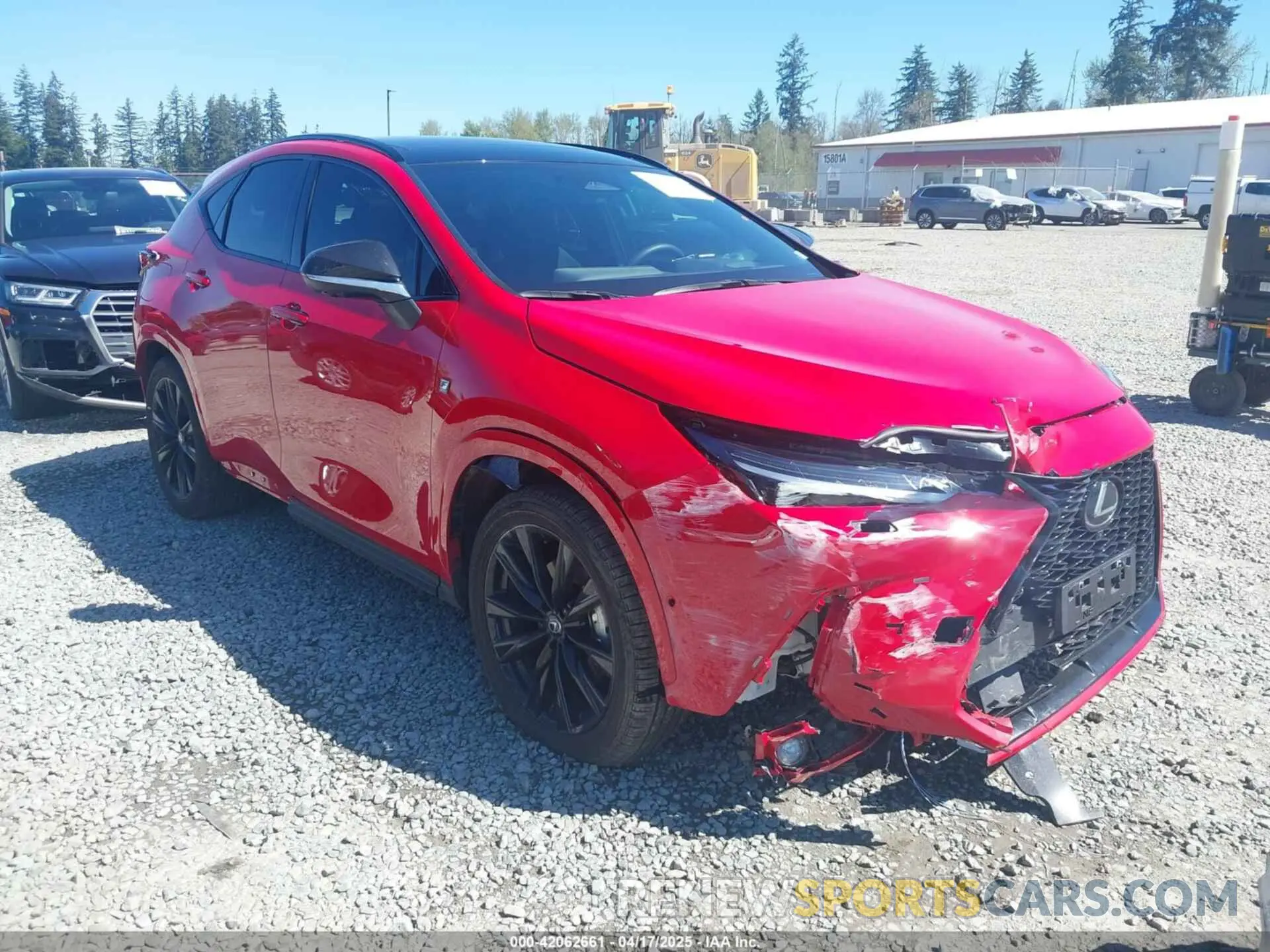 1 Фотография поврежденного автомобиля JTJKKCFZ9S2043833 LEXUS NX 450H+ 2025
