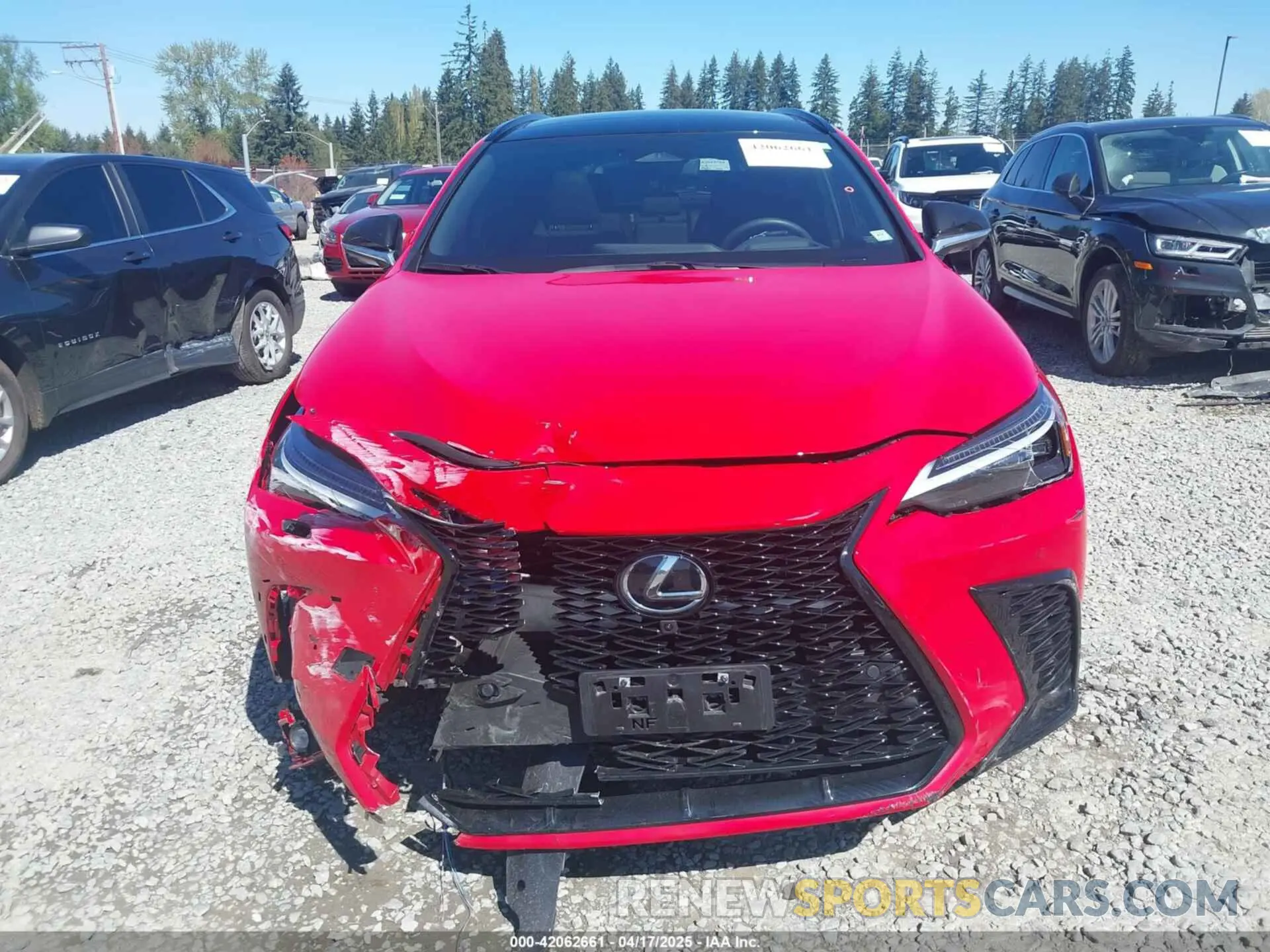 13 Фотография поврежденного автомобиля JTJKKCFZ9S2043833 LEXUS NX 450H+ 2025