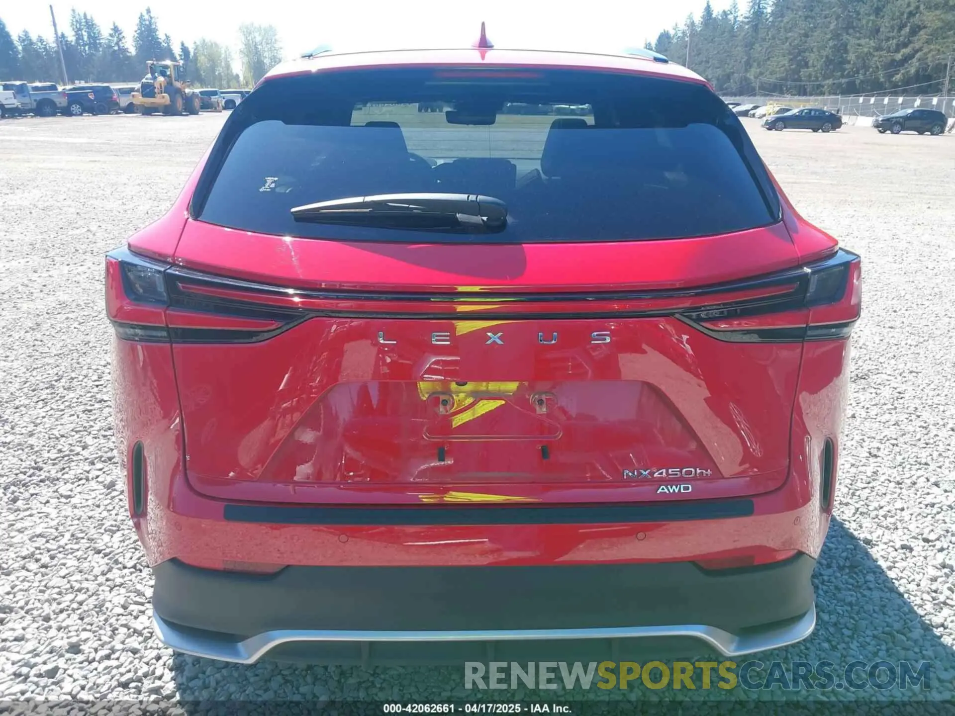 17 Фотография поврежденного автомобиля JTJKKCFZ9S2043833 LEXUS NX 450H+ 2025