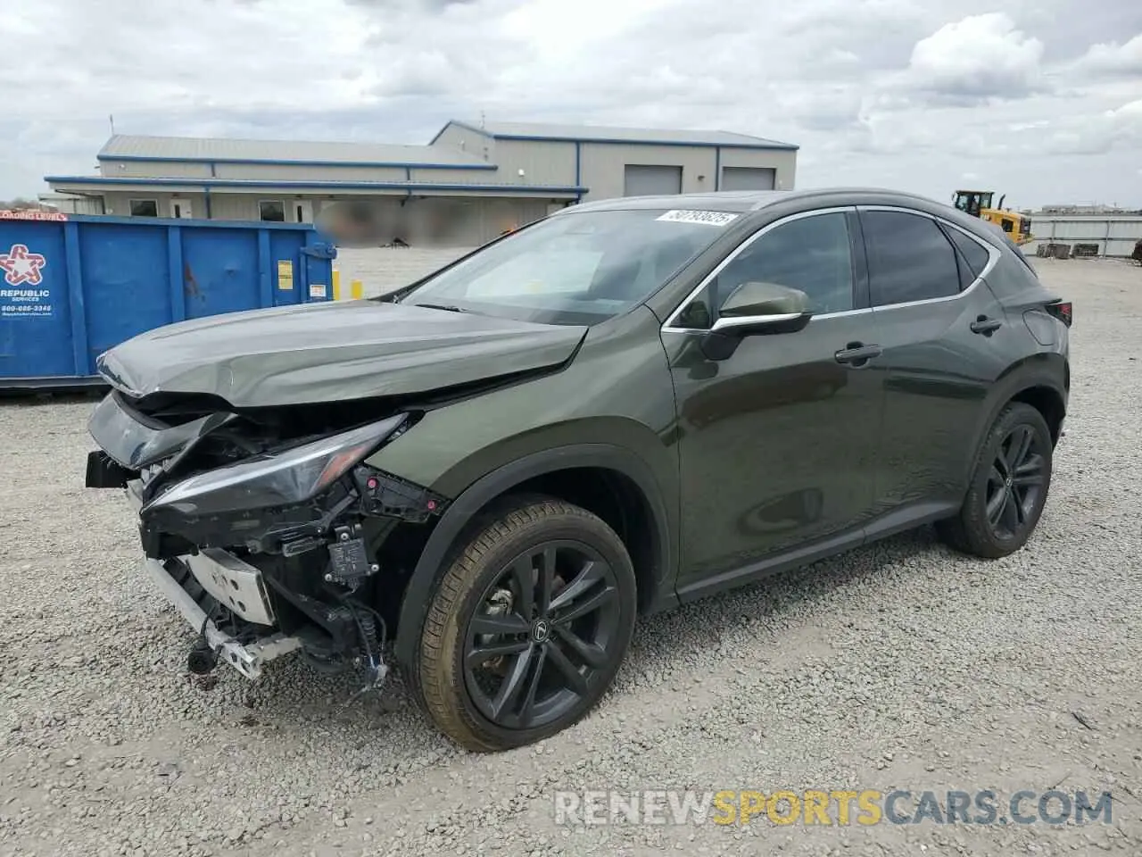 1 Photograph of a damaged car JTJHKCFZ3R2030886 LEXUS NX 450H LU 2024