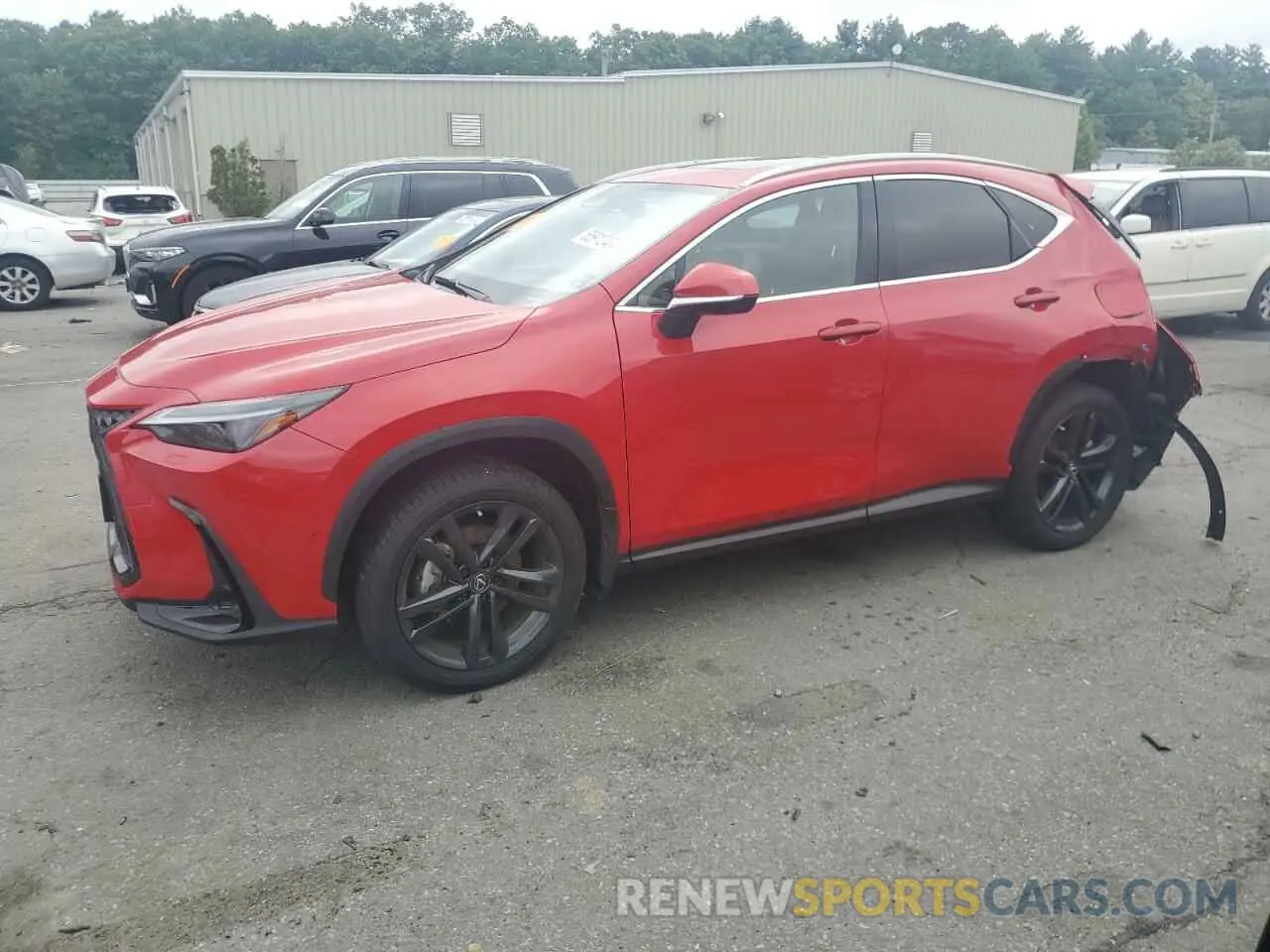 1 Фотография поврежденного автомобиля JTJHKCFZ5R2029481 LEXUS NX 450H LU 2024