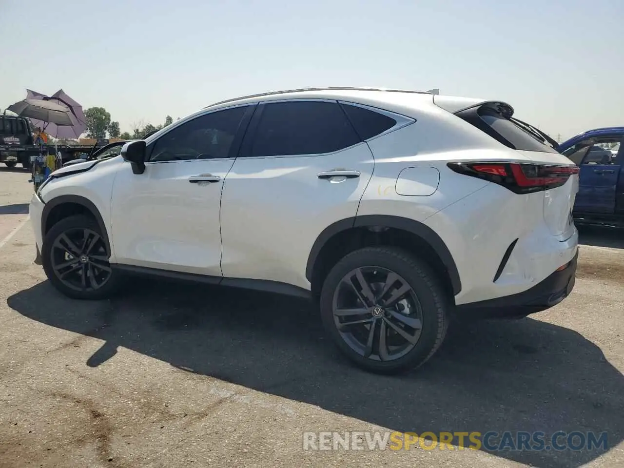 2 Фотография поврежденного автомобиля JTJHKCFZ6R2023835 LEXUS NX 450H LU 2024