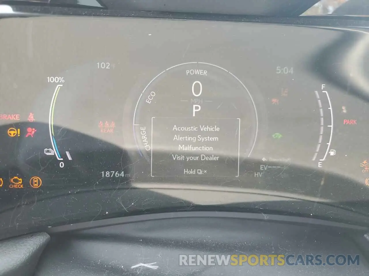 9 Фотография поврежденного автомобиля JTJHKCFZ6R2023835 LEXUS NX 450H LU 2024