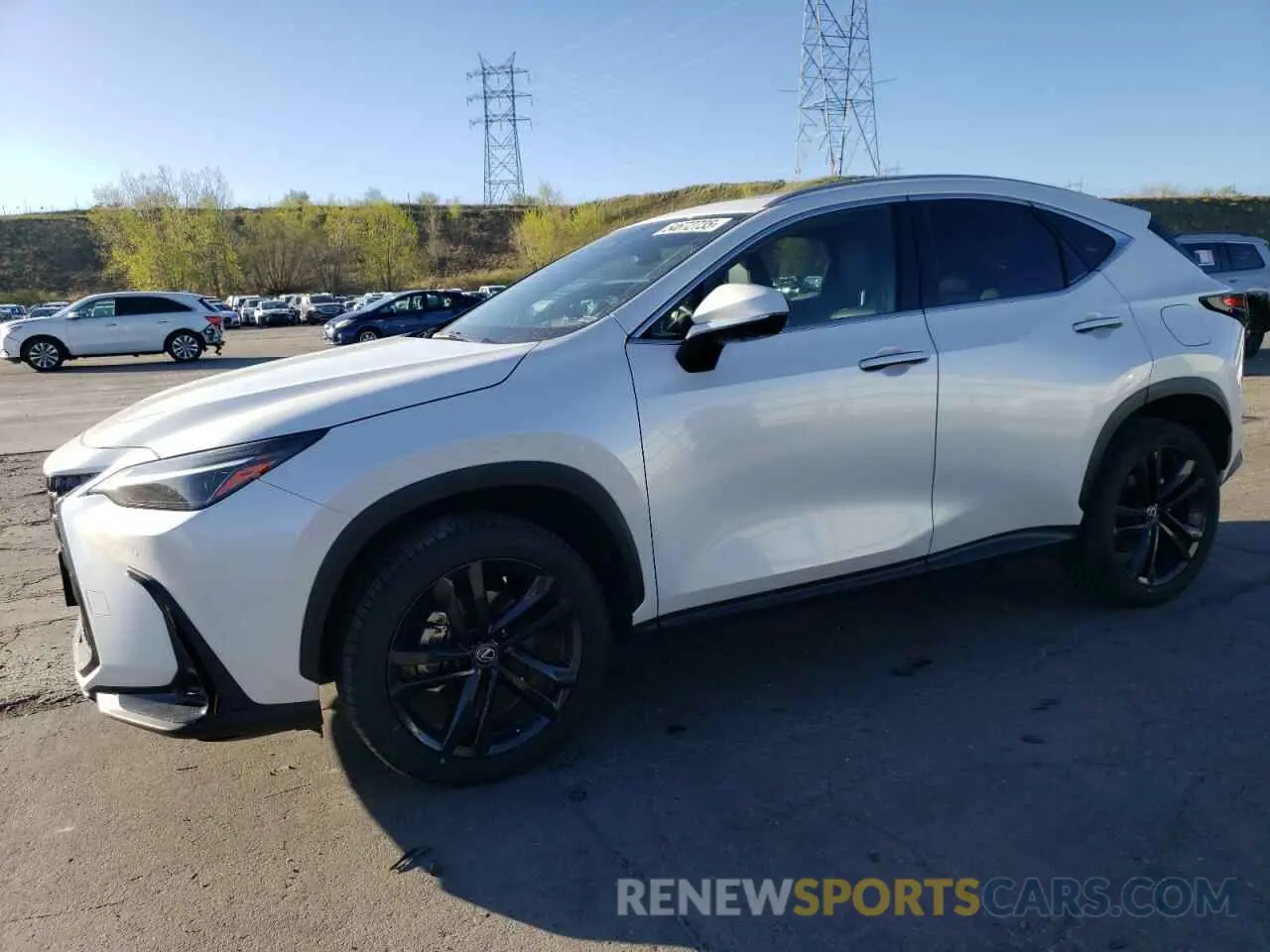 1 Photograph of a damaged car JTJHKCFZXR2019982 LEXUS NX 450H LU 2024