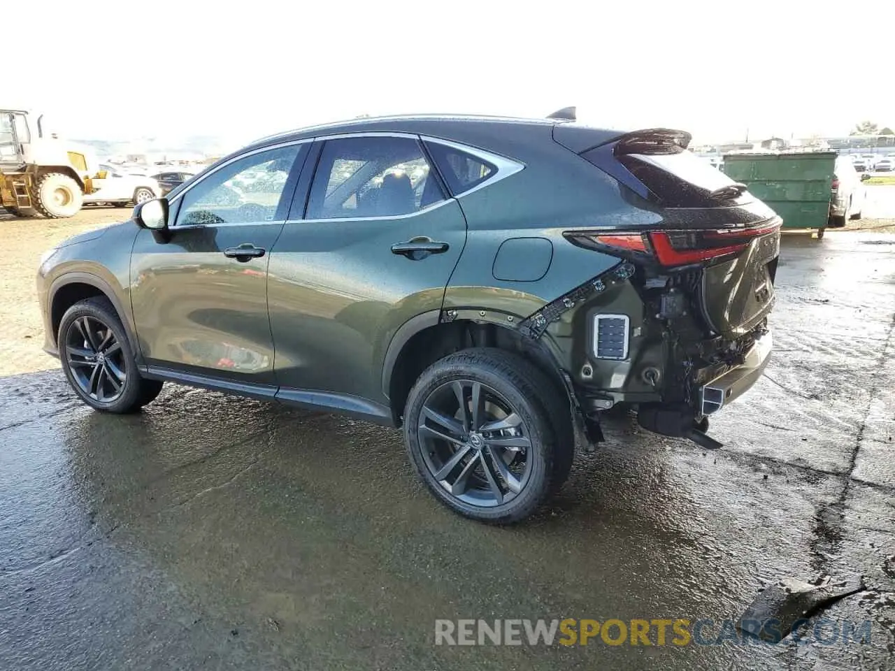 2 Фотография поврежденного автомобиля JTJHKCFZ1S2054089 LEXUS NX 450H LU 2025
