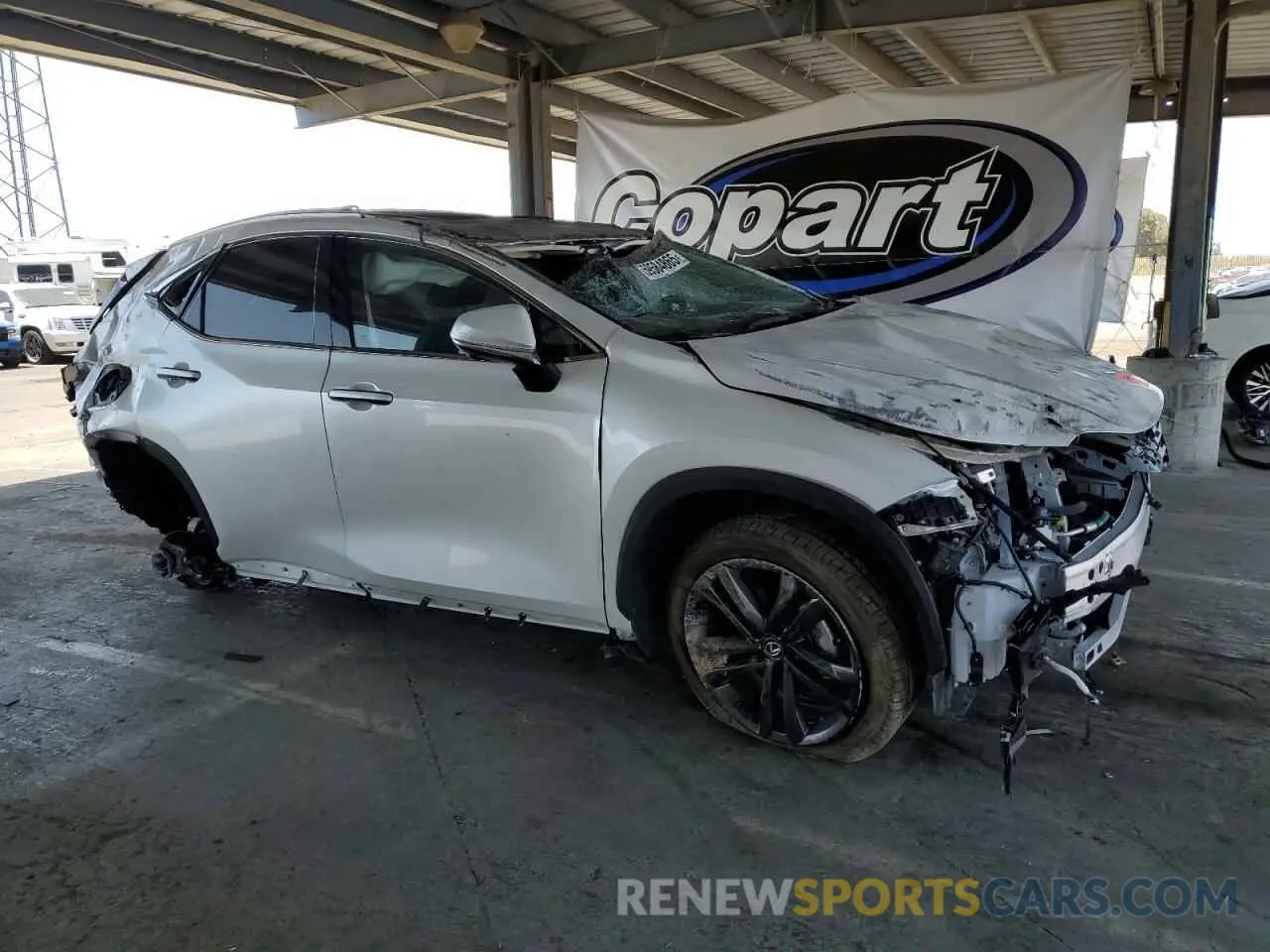 4 Photograph of a damaged car JTJHKCFZ2S2044283 LEXUS NX 450H LU 2025