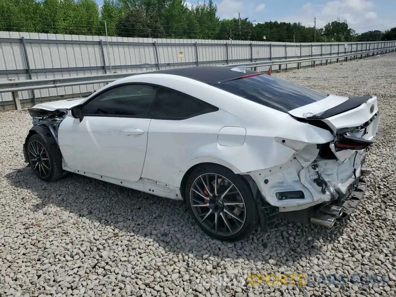 2 Фотография поврежденного автомобиля JTHDP5BC2L5007958 LEXUS RC 2020