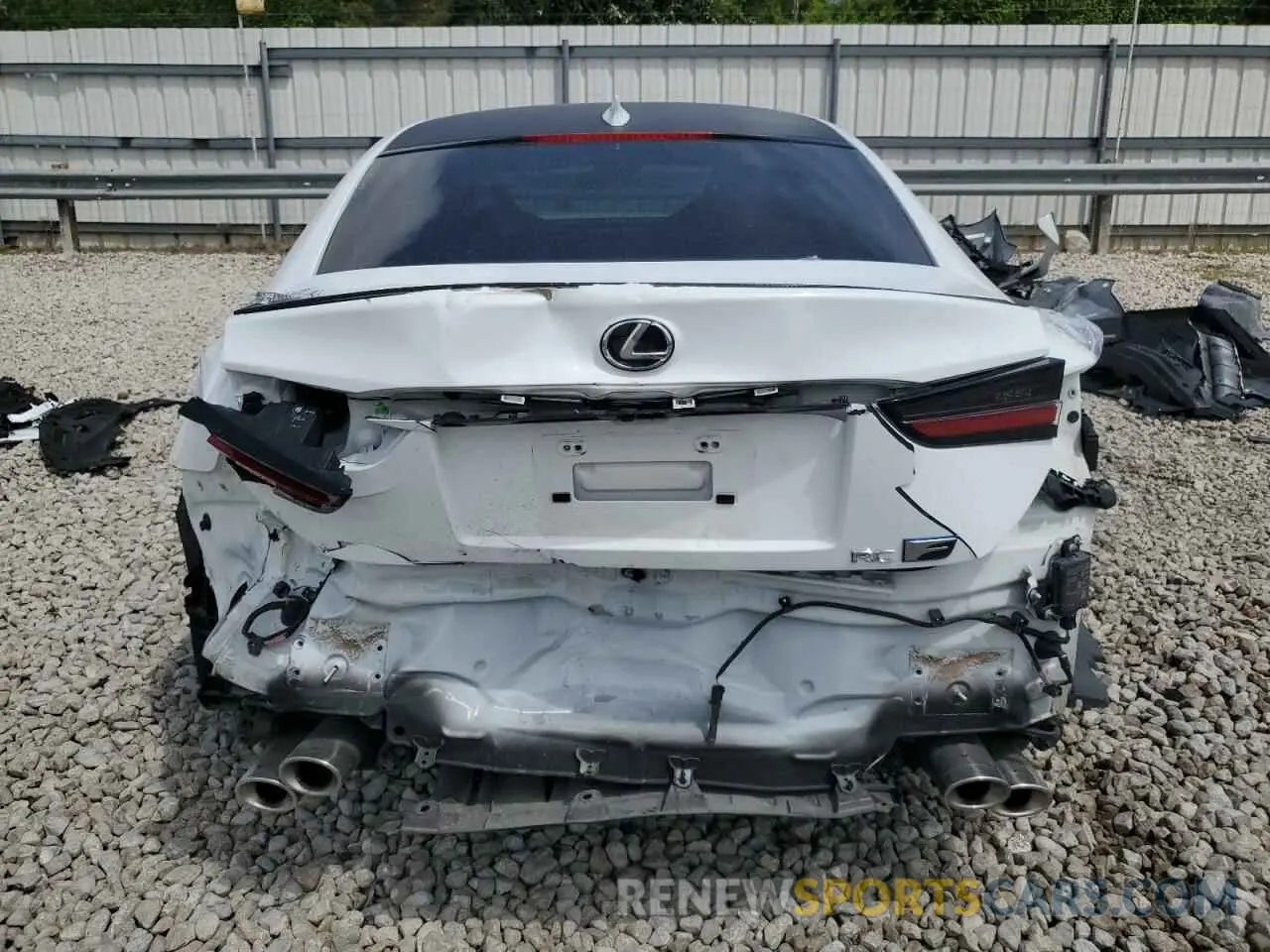 6 Фотография поврежденного автомобиля JTHDP5BC2L5007958 LEXUS RC 2020