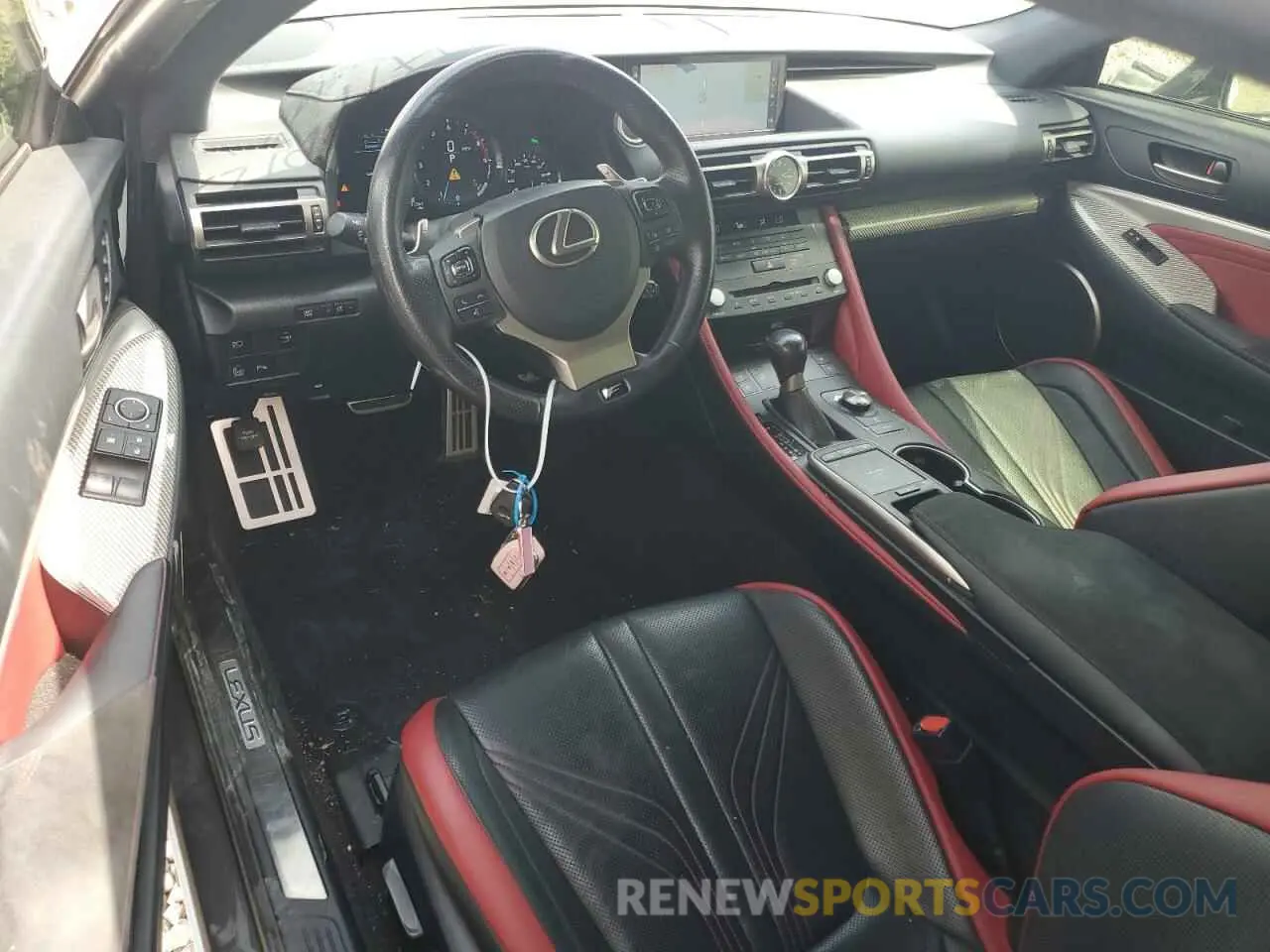 8 Фотография поврежденного автомобиля JTHDP5BC2L5007958 LEXUS RC 2020