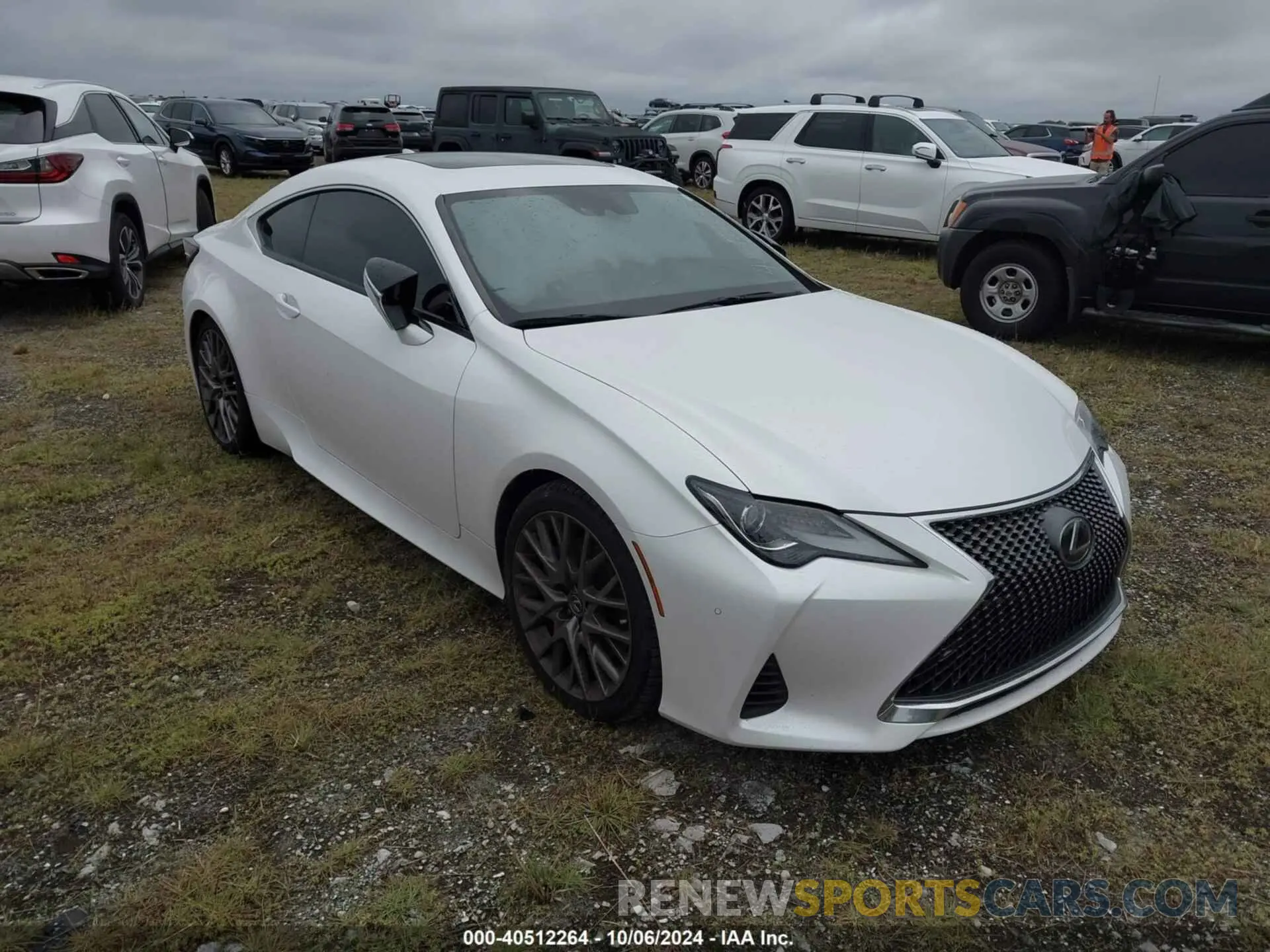 1 Фотография поврежденного автомобиля JTHDZ5BC8L5022359 LEXUS RC 2020