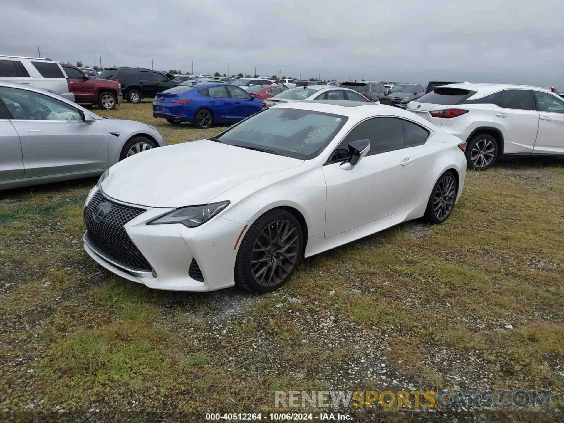 2 Фотография поврежденного автомобиля JTHDZ5BC8L5022359 LEXUS RC 2020