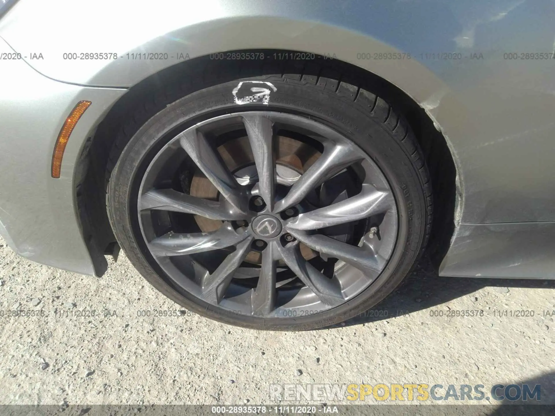 12 Photograph of a damaged car JTHGZ5BC4L5022985 LEXUS RC 2020