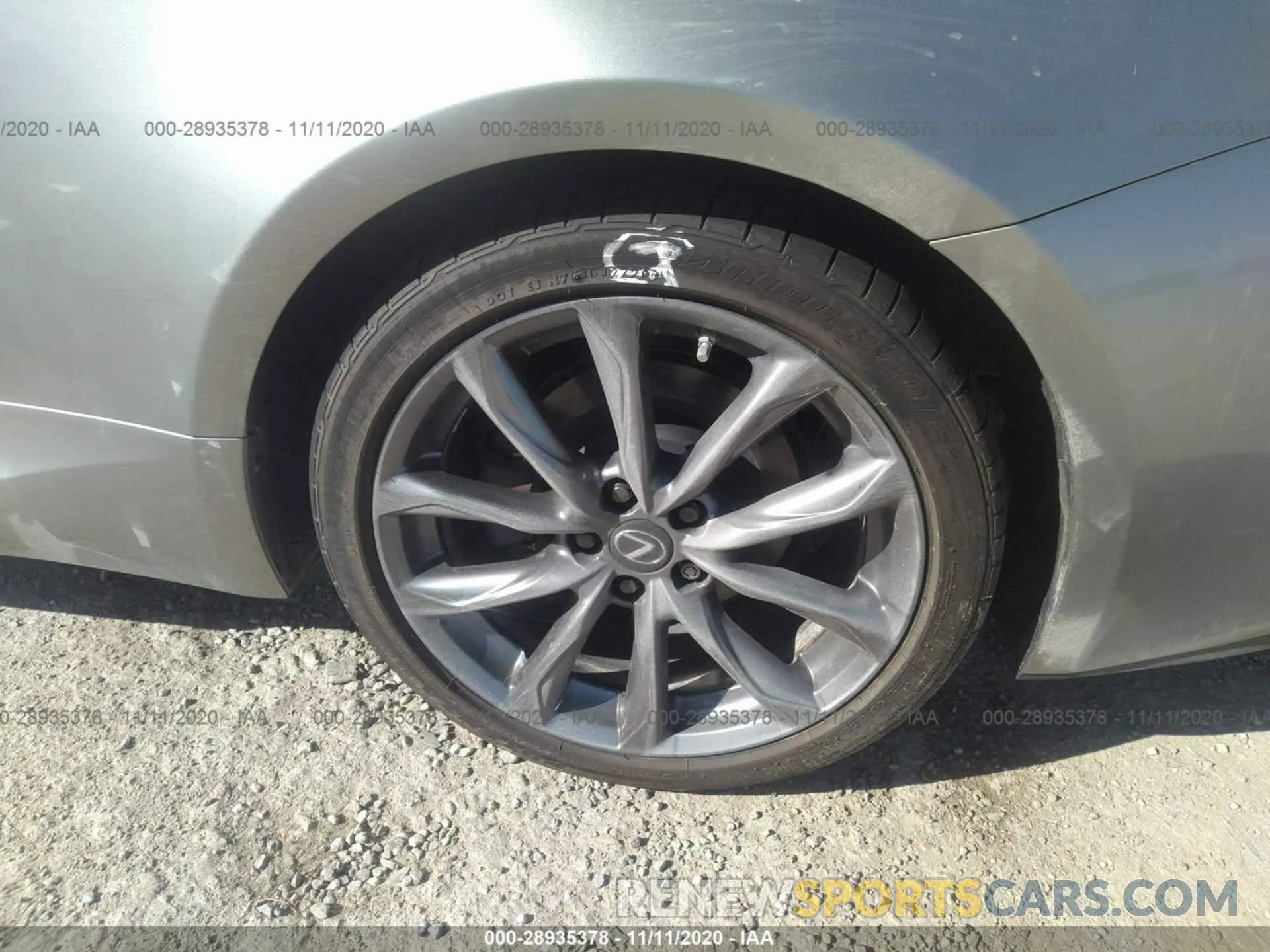 13 Photograph of a damaged car JTHGZ5BC4L5022985 LEXUS RC 2020