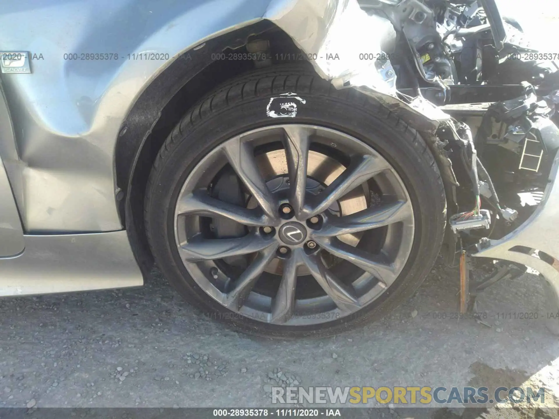 14 Photograph of a damaged car JTHGZ5BC4L5022985 LEXUS RC 2020