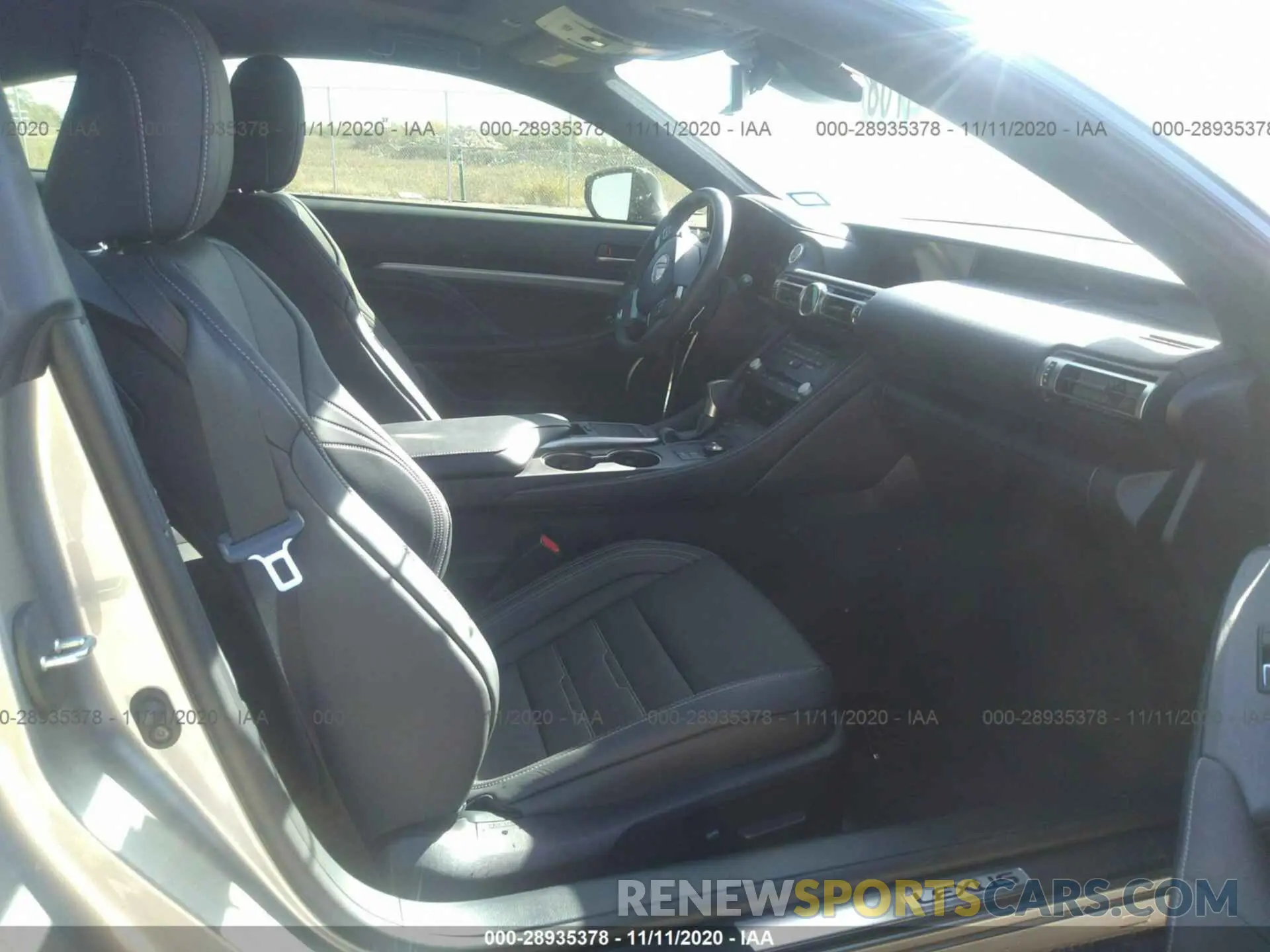 5 Photograph of a damaged car JTHGZ5BC4L5022985 LEXUS RC 2020